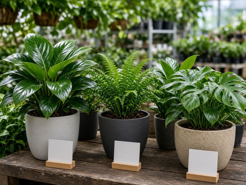 Indoor tropicals at Inclined Part Atelier